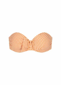 BEACHLIFE Pied De Poule Bandeau Bikinitop -Beachlife Verkoopwinkel 103 176 front2