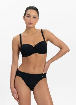 BEACHLIFE Black Swirl Multiway Bikinitop | Cup D,E,F