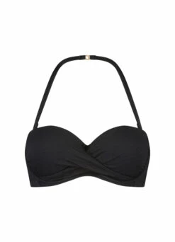 BEACHLIFE Black Swirl Multiway Bikinitop | Cup D,E,F -Beachlife Verkoopwinkel 105 969 front3
