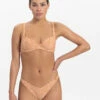 BEACHLIFE Pied De Poule Trend Bikinitop