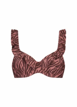 BEACHLIFE Zebra Support Bikinitop -Beachlife Verkoopwinkel 108 569 front