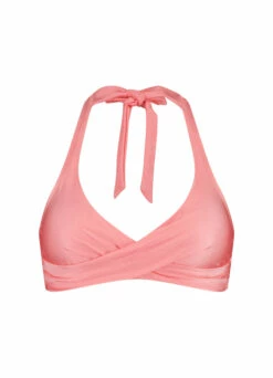 BEACHLIFE Pink Shine Overslag Bikinitop -Beachlife Verkoopwinkel 116 294 front3