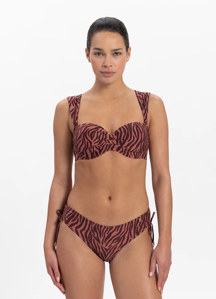 BEACHLIFE Zebra Bandeau Bikinitop 1 BEACHLIFE Zebra Bandeau Bikinitop