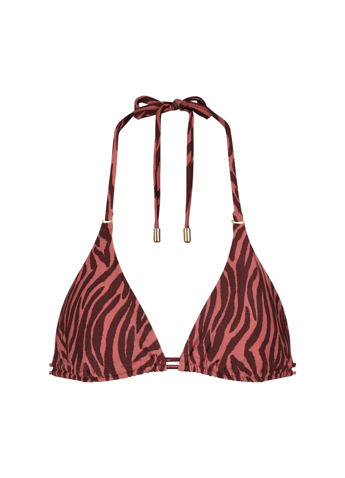BEACHLIFE Zebra Triangel Bikinitop 4 BEACHLIFE Zebra Triangel Bikinitop - Afbeelding 4