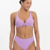BEACHLIFE Purple Swirl Push-up Bikinitop