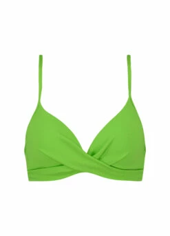 BEACHLIFE Green Flash Twist Bikinitop -Beachlife Verkoopwinkel 123 716 front2