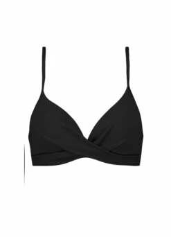 BEACHLIFE Black Swirl Twist Bikinitop -Beachlife Verkoopwinkel 123 969 front2