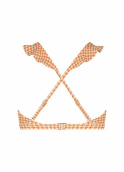 BEACHLIFE Pied De Poule Ruffle Bikinitop 12 BEACHLIFE Pied De Poule Ruffle Bikinitop -Beachlife Verkoopwinkel 125 176 back2