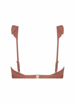 BEACHLIFE Rouge Shimmer Ruffle Bikinitop -Beachlife Verkoopwinkel 125 573 back