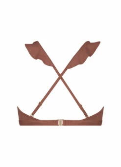 BEACHLIFE Rouge Shimmer Ruffle Bikinitop -Beachlife Verkoopwinkel 125 573 back2