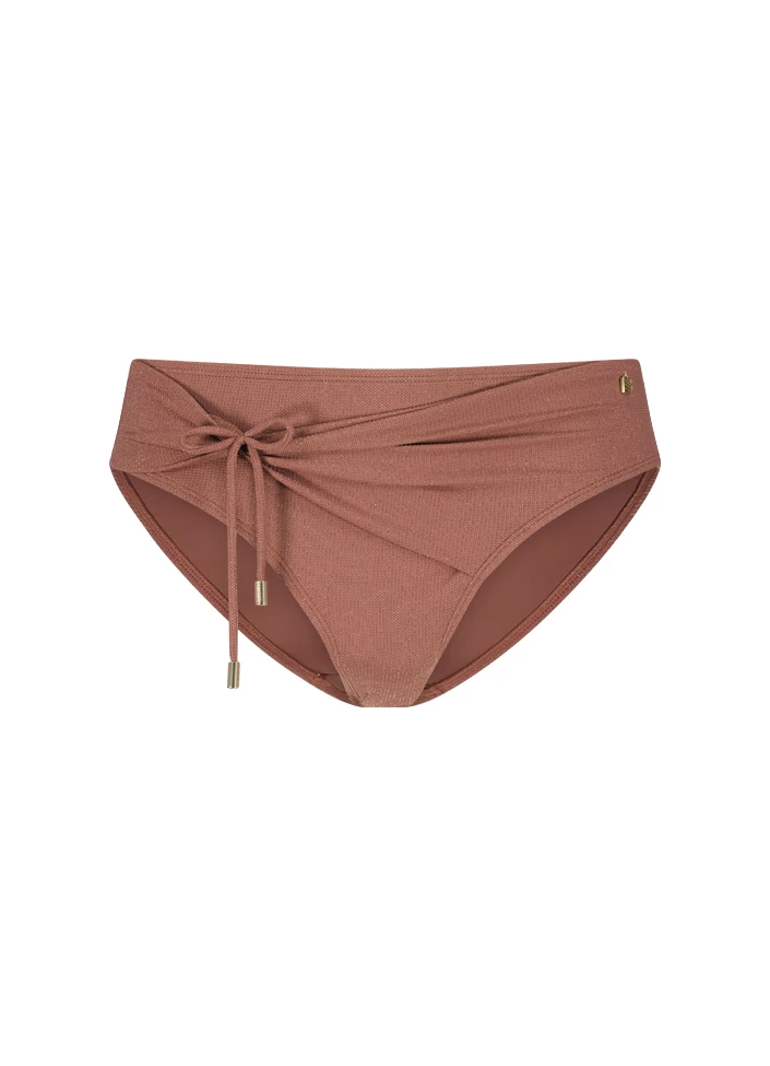 BEACHLIFE Rouge Shimmer Hoog Bikinibroekje 3 BEACHLIFE Rouge Shimmer Hoog Bikinibroekje - Afbeelding 3