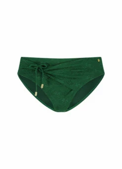 BEACHLIFE Green Embroidery Hoog Bikinibroekje 5 BEACHLIFE Green Embroidery Hoog Bikinibroekje -Beachlife Verkoopwinkel 202 717 front