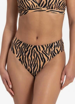 BEACHLIFE Soft Zebra High-waist Bikinibroekje