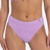 BEACHLIFE Purple Swirl High-waist Bikinibroekje