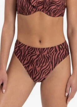 BEACHLIFE Zebra High-waist Bikinibroekje