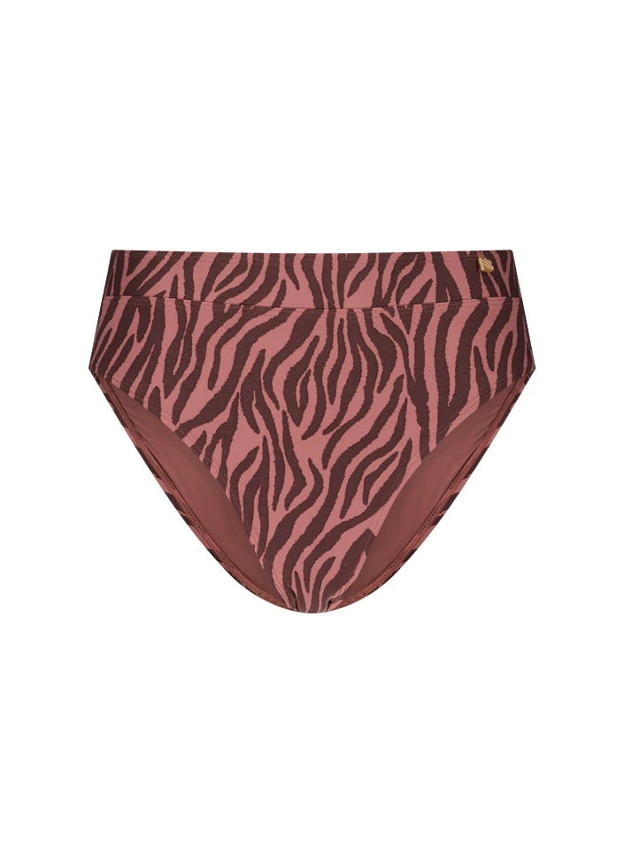 BEACHLIFE Zebra High-waist Bikinibroekje 3 BEACHLIFE Zebra High-waist Bikinibroekje - Afbeelding 3