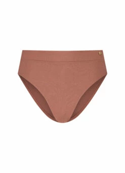 BEACHLIFE Rouge Shimmer High-waist Bikinibroekje 5 BEACHLIFE Rouge Shimmer High-waist Bikinibroekje -Beachlife Verkoopwinkel 206 573 front