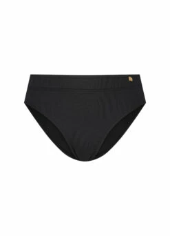 BEACHLIFE Black Swirl High-waist Bikinibroekje -Beachlife Verkoopwinkel 206 969 front