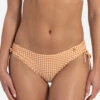 BEACHLIFE Pied De Poule Lace-up Bikinibroekje
