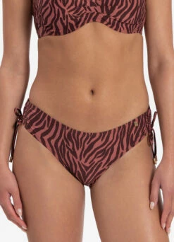 BEACHLIFE Zebra Lace-up Bikinibroekje