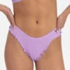 BEACHLIFE Purple Swirl Ruches Bikinibroekje