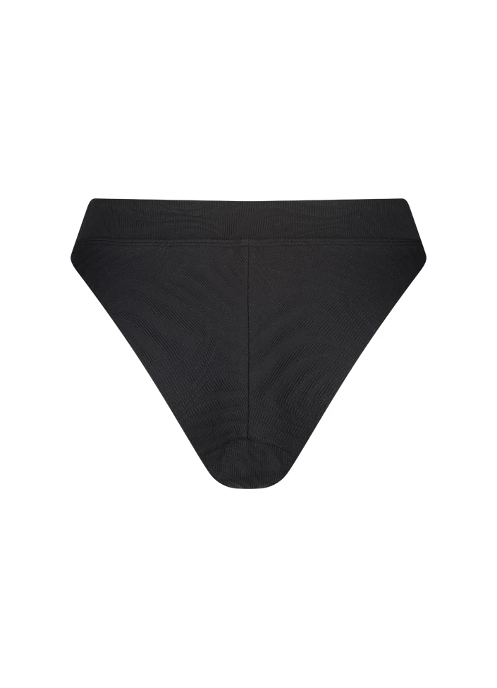 BEACHLIFE Black Swirl Brazilian Bikinibroekje 4 BEACHLIFE Black Swirl Brazilian Bikinibroekje - Afbeelding 4