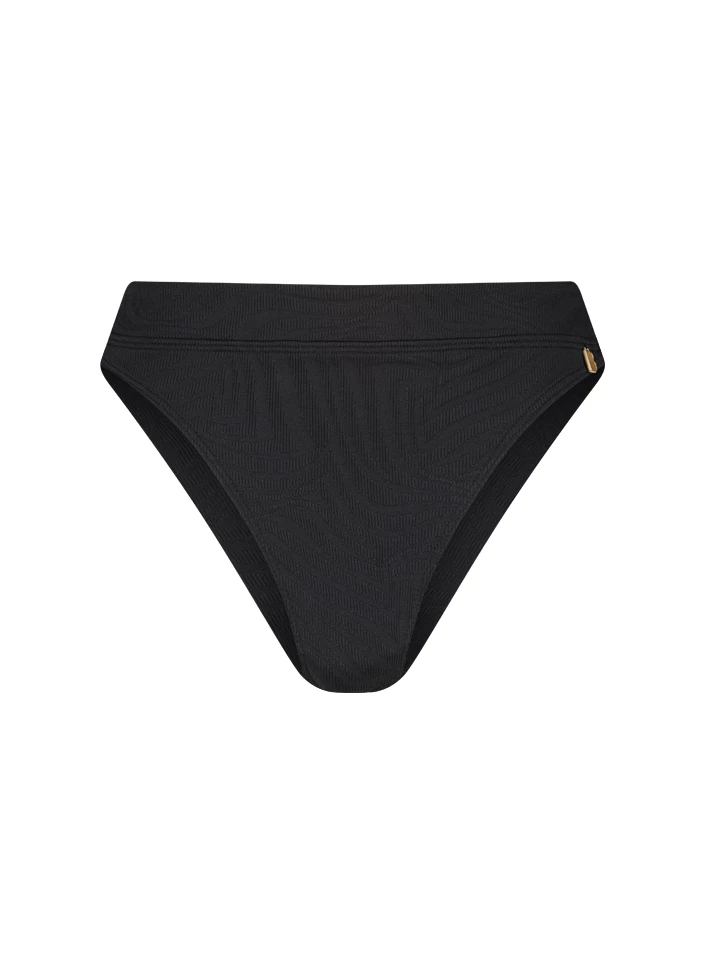 BEACHLIFE Black Swirl Brazilian Bikinibroekje 3 BEACHLIFE Black Swirl Brazilian Bikinibroekje - Afbeelding 3