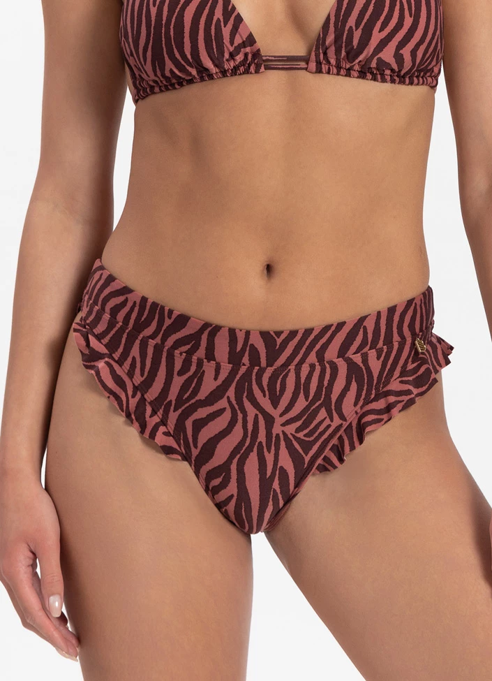 BEACHLIFE Zebra Brazilian Bikinibroekje 1 BEACHLIFE Zebra Brazilian Bikinibroekje