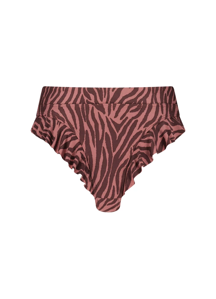 BEACHLIFE Zebra Brazilian Bikinibroekje 4 BEACHLIFE Zebra Brazilian Bikinibroekje - Afbeelding 4