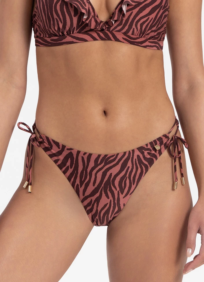BEACHLIFE Zebra Strik Bikinibroekje 1 BEACHLIFE Zebra Strik Bikinibroekje