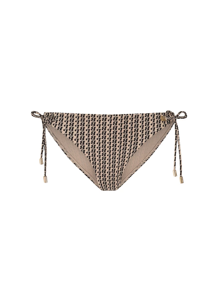 BEACHLIFE Monogram Strik Bikinibroekje 3 BEACHLIFE Monogram Strik Bikinibroekje - Afbeelding 3