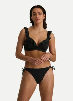 BEACHLIFE Black Embroidery Strik Bikinibroekje -Beachlife Verkoopwinkel 265125 966 265217 966 front