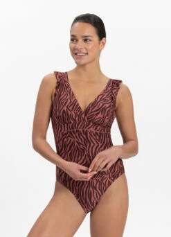 BEACHLIFE Zebra Ruches Badpak