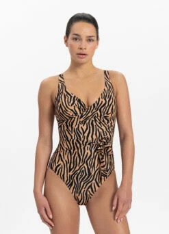 BEACHLIFE Soft Zebra Overslag Badpak