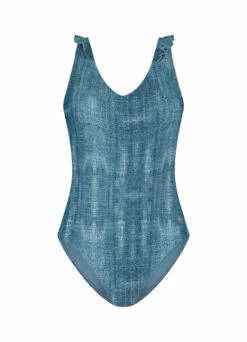 BEACHLIFE Denim Ruffle Badpak -Beachlife Verkoopwinkel 309 620 front