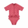 BEACHLIFE Pink Embroidery Meisjes Badpak
