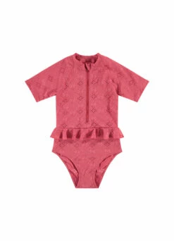 BEACHLIFE Pink Embroidery Meisjes Badpak