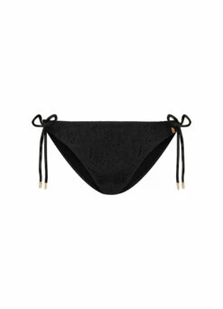 BEACHLIFE Black Embroidery Strik Bikinibroekje -Beachlife Verkoopwinkel beachlife black embroidery bikinibroekje 265217 966 front 1