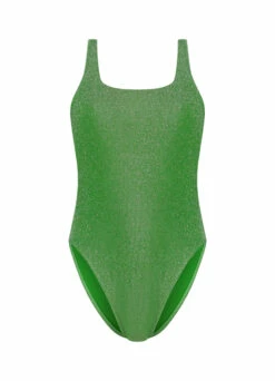 BEACHLIFE Lime Glitter Badpak